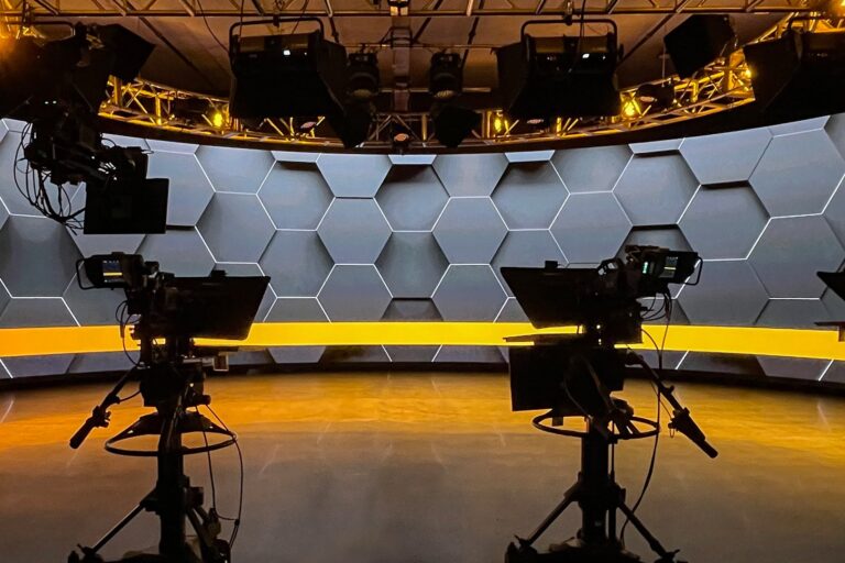 Thor av led video walls in the studio