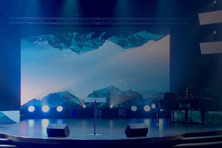 Slate LED Panel Wall - Church LED Panels