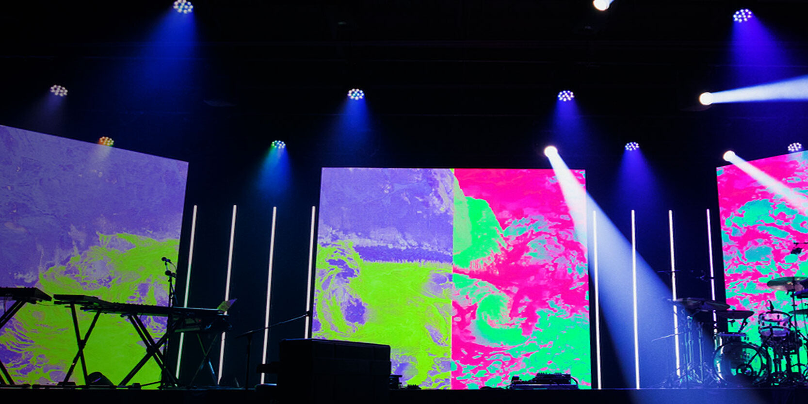 THOR AV product support for headset microphones and LED video wall panels