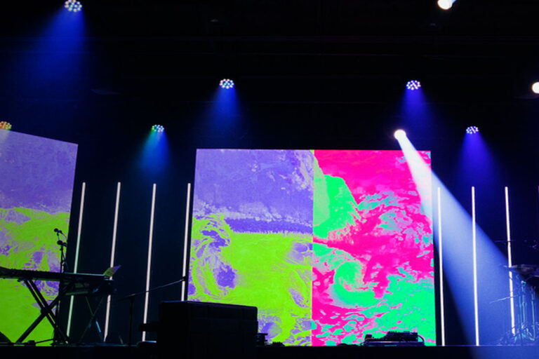 THOR AV product support for headset microphones and LED video wall panels