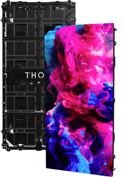 THOR LED WALL - TERRA VIDEO Wall for flexible live sound and production environments.